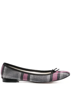 Femme Repetto Ballerines Cendrillon à Motif Tartan