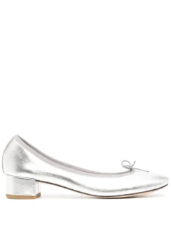 Femme Repetto Ballerines En Cuir Camille