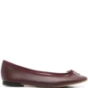 Femme Repetto Ballerines En Cuir à Détail De Nœud -Repetto Soldes Boutique 20839030 50711705 1000