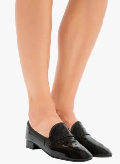 Repetto MAES - Loafers Vernis En Cuir De Veau | Noir 13 Repetto MAES - Loafers Vernis En Cuir De Veau | Noir -Repetto Soldes Boutique 2302993