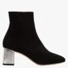 Repetto MELO - Bottines En Cuir | Noir -Repetto Soldes Boutique 2595261