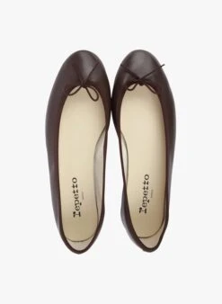 Repetto LILI - Ballerines En Cuir | Marron -Repetto Soldes Boutique 2847175