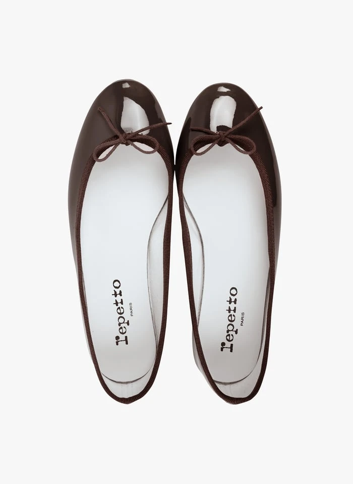 Repetto LILI - Ballerines En Cuir Vernis | Marron 5 Repetto LILI - Ballerines En Cuir Vernis | Marron – Image 3