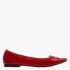 Repetto CENDRILLON - Ballerines En Cuir | Rouge 2 Repetto CENDRILLON - Ballerines En Cuir | Rouge -Repetto Soldes Boutique 2858653