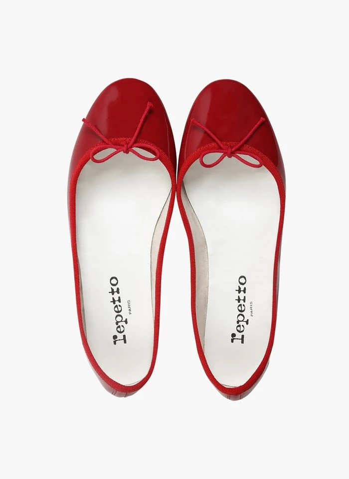 Repetto CENDRILLON - Ballerines En Cuir | Rouge 5 Repetto CENDRILLON - Ballerines En Cuir | Rouge – Image 3
