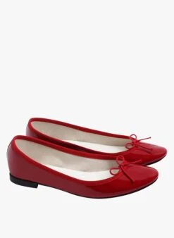 Repetto CENDRILLON - Ballerines En Cuir | Rouge 6 Repetto CENDRILLON - Ballerines En Cuir | Rouge -Repetto Soldes Boutique 2858655