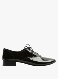 Repetto CHARLOT - Richelieu En Cuir Vernis | Noir