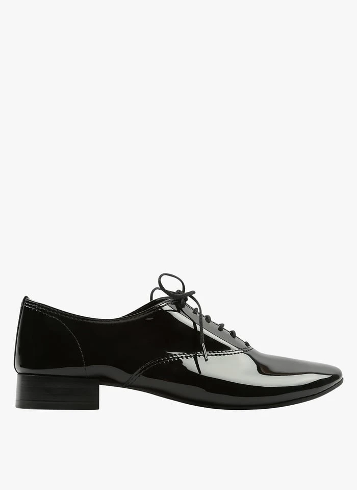 Repetto CHARLOT - Richelieu En Cuir Vernis | Noir 3 Repetto CHARLOT - Richelieu En Cuir Vernis | Noir