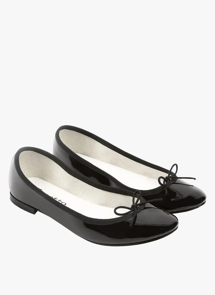 Repetto CENDRILLON - Ballerines Vernies En Cuir De Veau | Noir 4 Repetto CENDRILLON - Ballerines Vernies En Cuir De Veau | Noir – Image 2