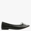 Repetto Ballerines Bout Pointu En Cuir | Noir -Repetto Soldes Boutique 2956262