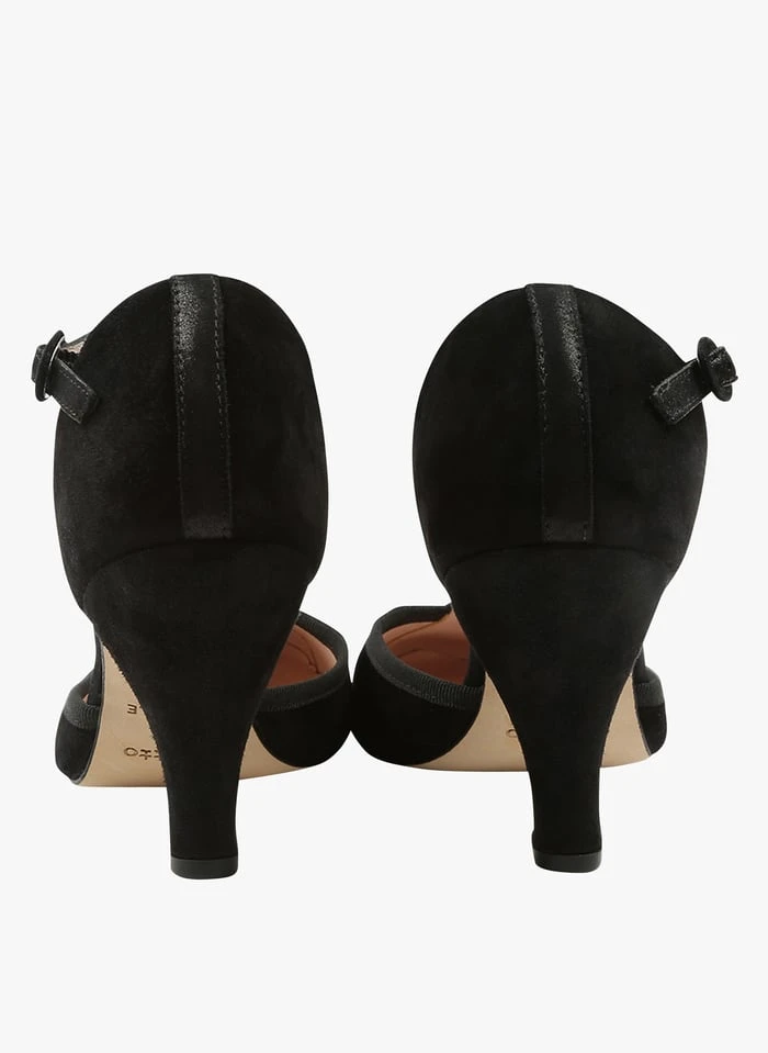 Repetto BAYA - Salomés à Talons En Cuir | Noir 5 Repetto BAYA - Salomés à Talons En Cuir | Noir – Image 3