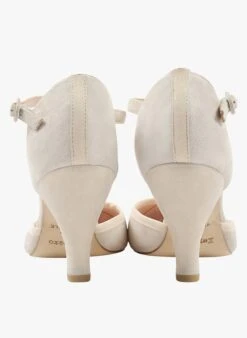 Repetto BAYA - Salomés à Talons En Cuir | Beige 7 Repetto BAYA - Salomés à Talons En Cuir | Beige -Repetto Soldes Boutique 3001572