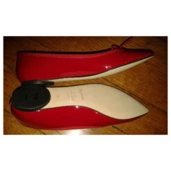 Repetto Ballerines Rouge -Repetto Soldes Boutique 328475 5