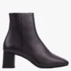 Repetto PHOEBE - Bottines à Talon En Cuir | Noir -Repetto Soldes Boutique 3359010
