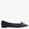 Repetto Ballerines En Cuir De Veau | Noir 1 Repetto Ballerines En Cuir De Veau | Noir -Repetto Soldes Boutique 3613864