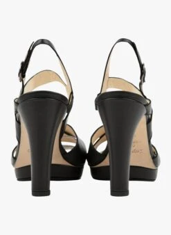 Repetto TIMY - Sandales à Talons En Cuir | Noir 7 Repetto TIMY - Sandales à Talons En Cuir | Noir -Repetto Soldes Boutique 3670524