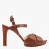 Repetto TIMY - Sandales à Talons En Cuir | Marron 1 Repetto TIMY - Sandales à Talons En Cuir | Marron -Repetto Soldes Boutique 3670526