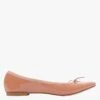 Repetto CENDRILLON - Ballerines Vernies En Cuir De Veau | Beige -Repetto Soldes Boutique 3734875