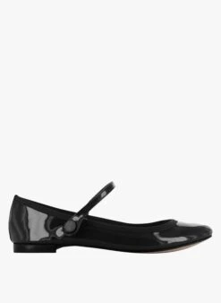 Repetto LIO - Babies En Cuir Verni | Noir