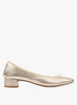 Repetto CAMILLE - Ballerines à Talon En Cuir | Doré