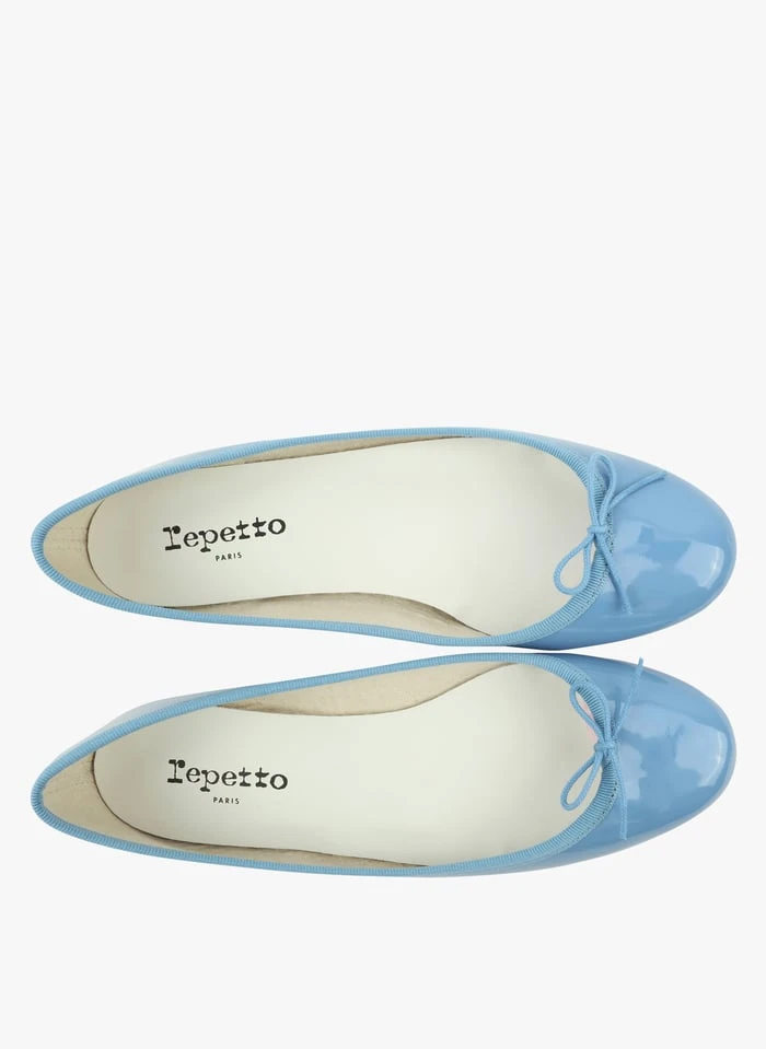 Repetto CENDRILLON - Ballerines Vernies En Cuir De Veau | Bleu 5 Repetto CENDRILLON - Ballerines Vernies En Cuir De Veau | Bleu – Image 3