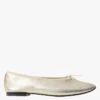 Repetto LILOU - Ballerines En Cuir Métallisé | Doré 2 Repetto LILOU - Ballerines En Cuir Métallisé | Doré -Repetto Soldes Boutique 3783527