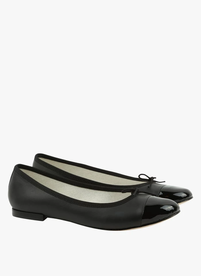 Repetto FLORA - Ballerines En Cuir | Noir 4 Repetto FLORA - Ballerines En Cuir | Noir – Image 2