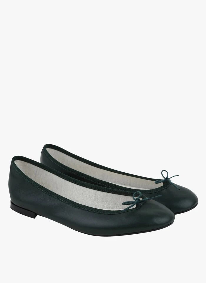 Repetto LILI - Ballerines En Cuir | Vert 4 Repetto LILI - Ballerines En Cuir | Vert – Image 2