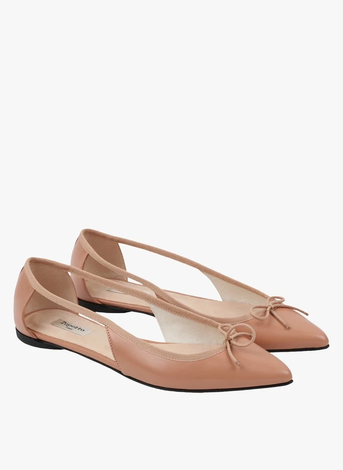 Repetto TYFAN - Ballerines En Cuir | Beige 4 Repetto TYFAN - Ballerines En Cuir | Beige – Image 2