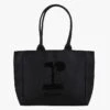 Repetto SAC CABAS - Cabas En Toile Enduite | Noir -Repetto Soldes Boutique 3913504