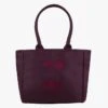 Repetto SAC CABAS - Cabas En Toile Enduite | Rouge -Repetto Soldes Boutique 3913506