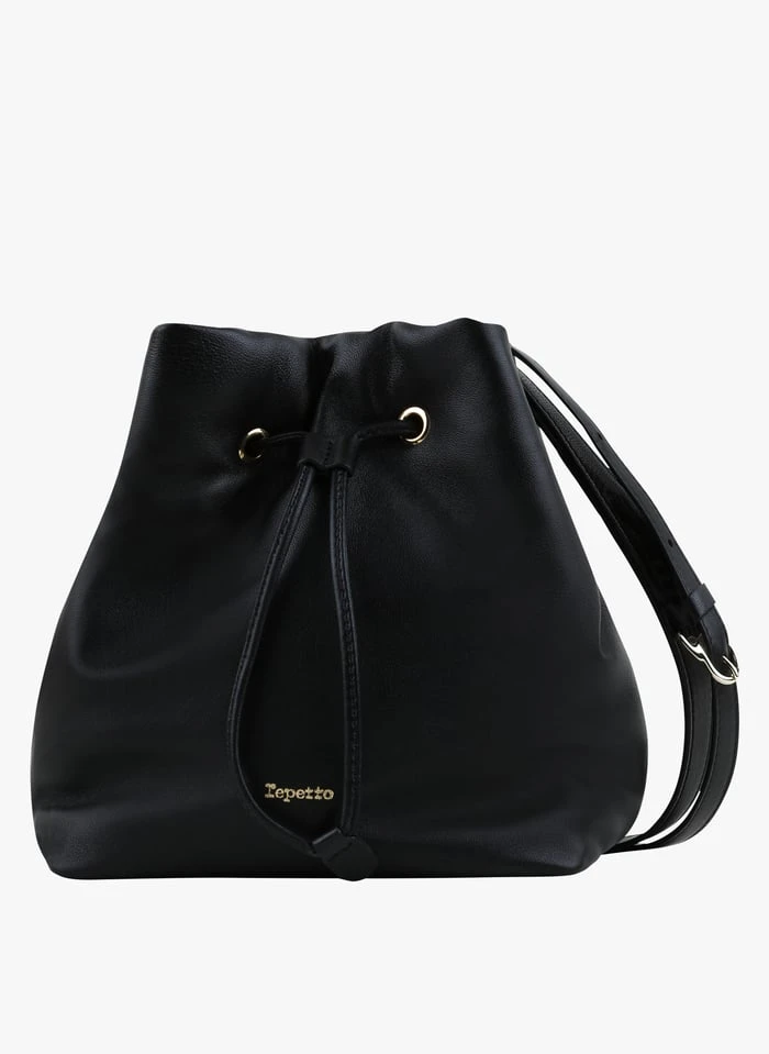Repetto TENDRESSE - Sac Porté épaule En Cuir | Noir 3 Repetto TENDRESSE - Sac Porté épaule En Cuir | Noir