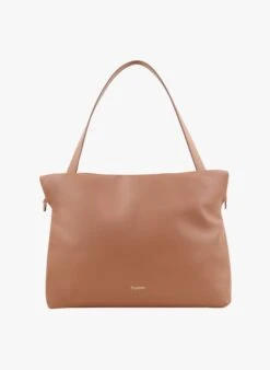 Repetto PLUME - Sac Porté épaule En Cuir | Beige