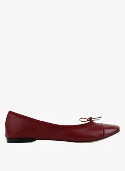 Repetto FLORA - Ballerines En Cuir | Rouge