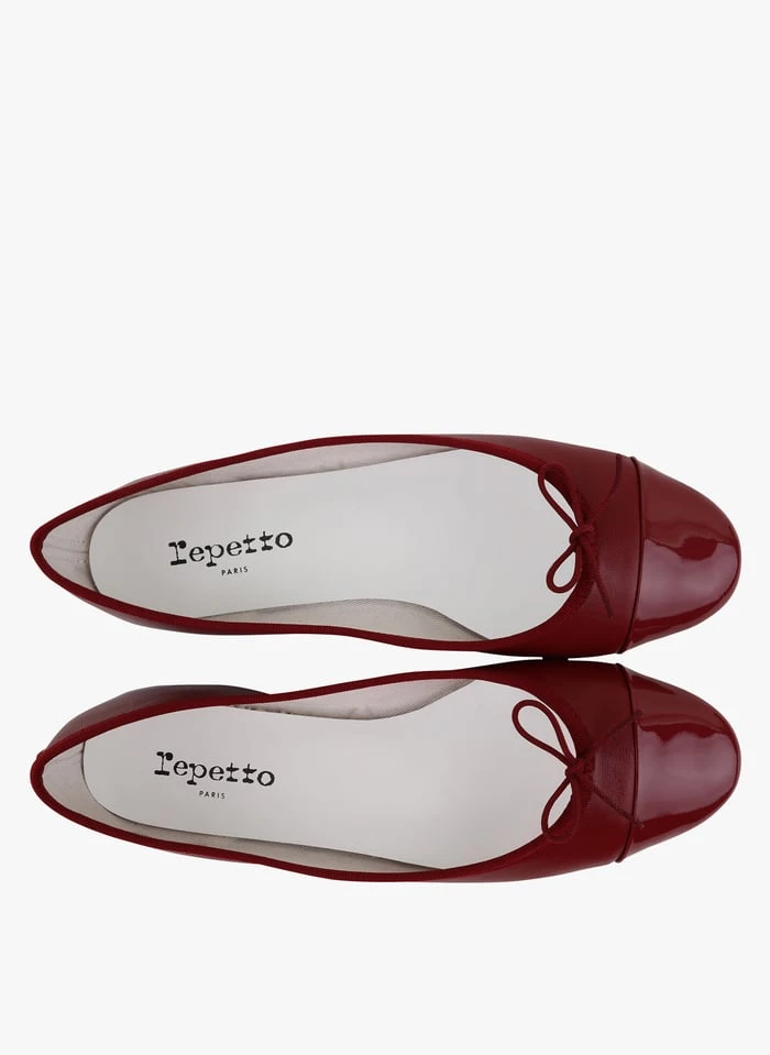 Repetto FLORA - Ballerines En Cuir | Rouge 4 Repetto FLORA - Ballerines En Cuir | Rouge – Image 2
