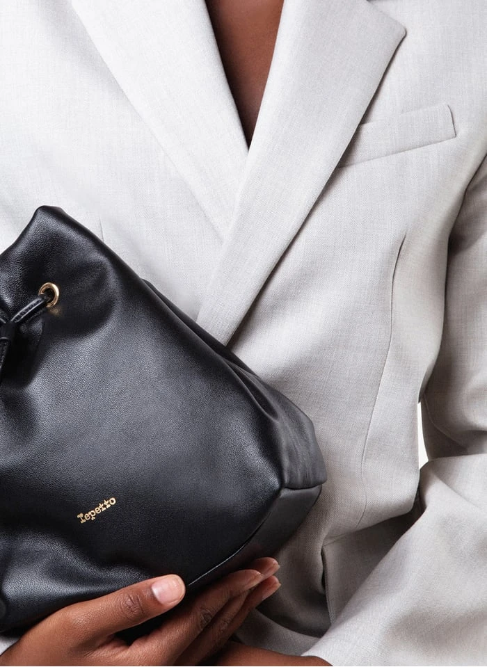 Repetto TENDRESSE - Sac Porté épaule En Cuir | Noir 4 Repetto TENDRESSE - Sac Porté épaule En Cuir | Noir – Image 2