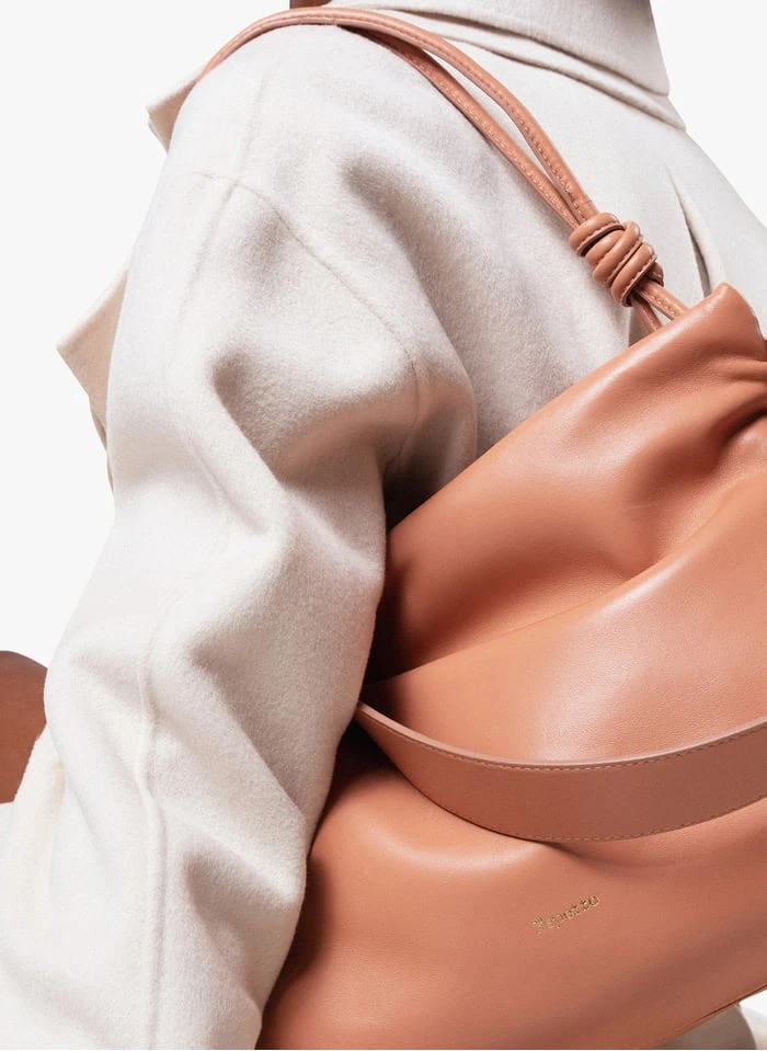 Repetto PLUME - Sac Porté épaule En Cuir | Beige 4 Repetto PLUME - Sac Porté épaule En Cuir | Beige – Image 2