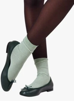 Repetto LILI - Ballerines En Cuir | Vert 9 Repetto LILI - Ballerines En Cuir | Vert -Repetto Soldes Boutique 3914552