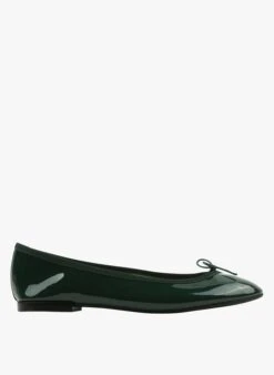 Repetto LILI - Ballerines En Cuir Vernis | Vert