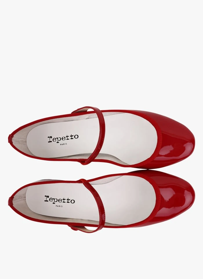 Repetto LIO - Babies En Cuir Verni | Rouge 5 Repetto LIO - Babies En Cuir Verni | Rouge – Image 3