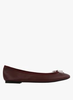 Repetto Ballerines En Cuir De Veau | Rouge