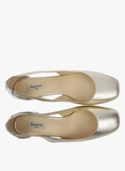 Repetto TERRY - Escarpins à Talon En Cuir Métallisé | Argent 7 Repetto TERRY - Escarpins à Talon En Cuir Métallisé | Argent -Repetto Soldes Boutique 3999663