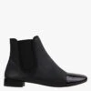 Repetto ELORA - Bottines Plates En Cuir | Noir 1 Repetto ELORA - Bottines Plates En Cuir | Noir -Repetto Soldes Boutique 3999668