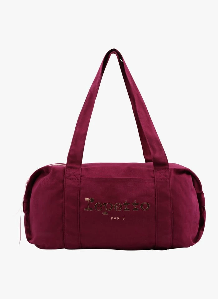 Repetto Polochon Moyen En Coton | Rouge 3 Repetto Polochon Moyen En Coton | Rouge