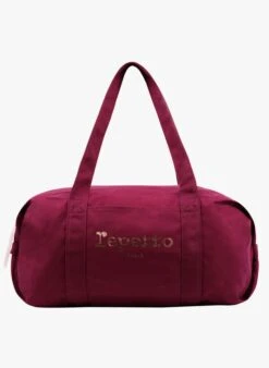 Repetto Sac Porté épaule En Coton | Rouge
