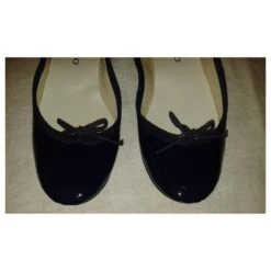 Repetto Ballerines Bleu -Repetto Soldes Boutique 473222 4