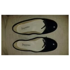 Repetto Ballerines Bleu -Repetto Soldes Boutique 473222 5