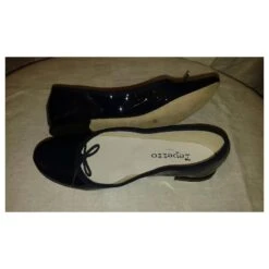 Repetto Ballerines Bleu -Repetto Soldes Boutique 473222 6