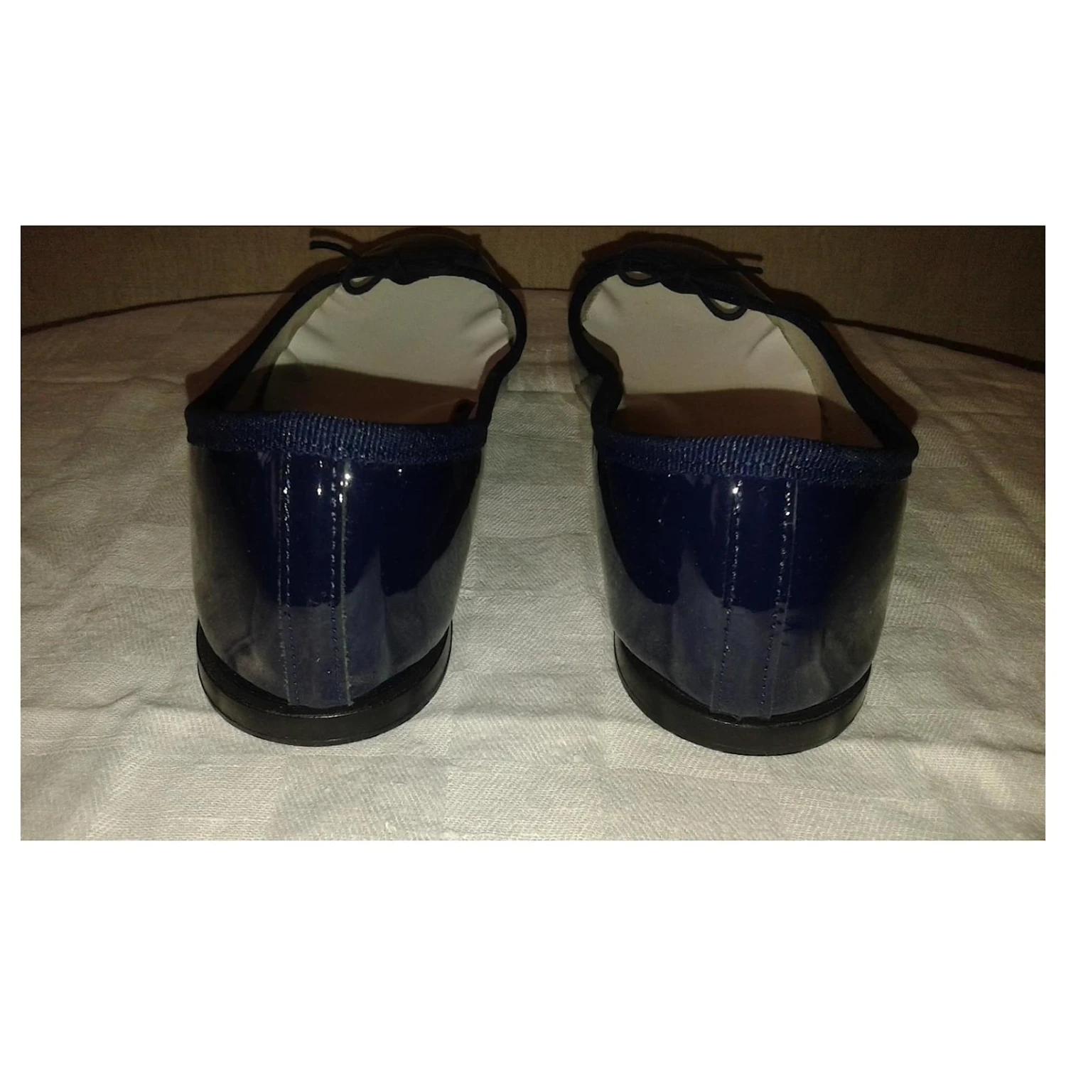 Repetto Ballerines Bleu Marine 5 Repetto Ballerines Bleu Marine – Image 3