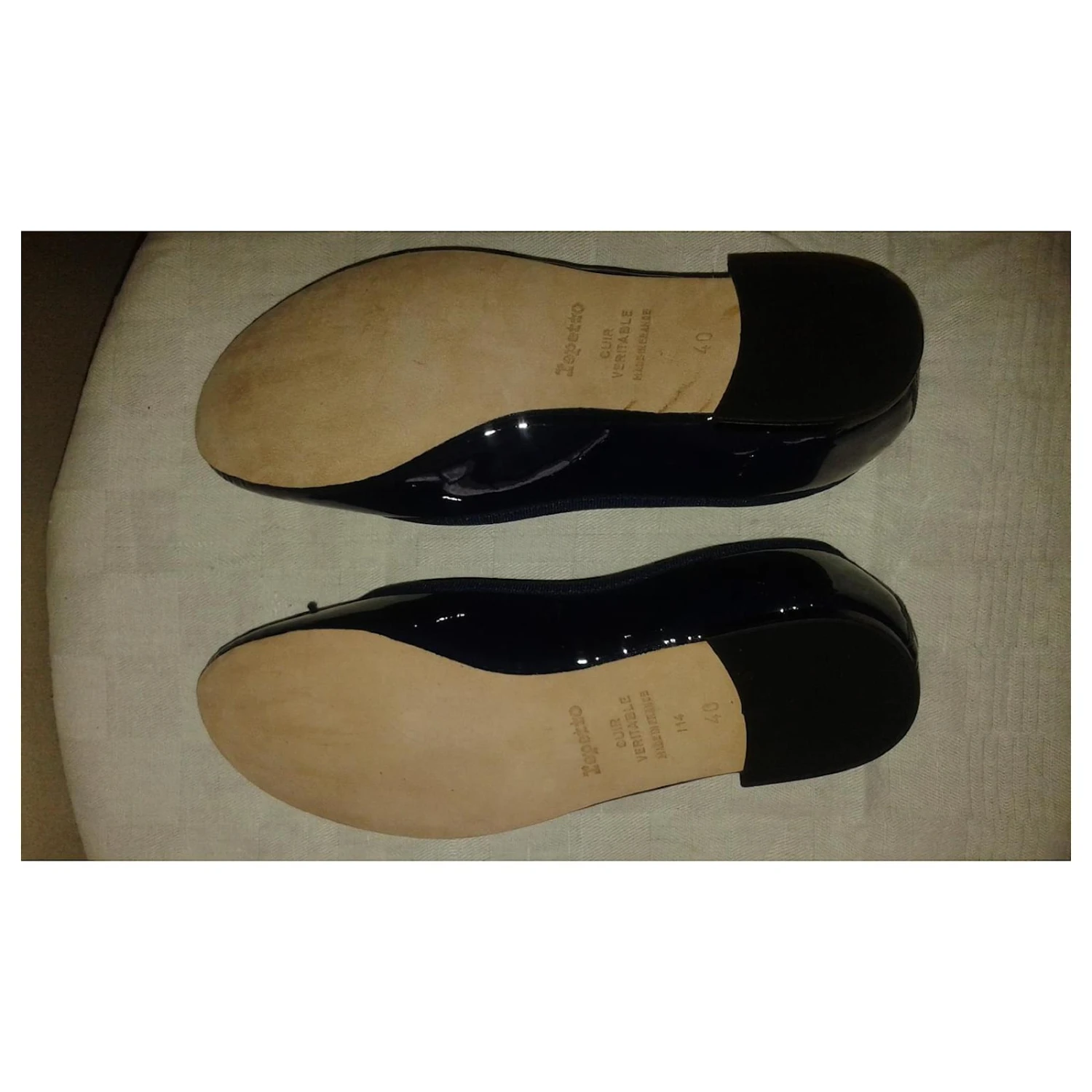 Repetto Ballerines Bleu Marine 6 Repetto Ballerines Bleu Marine – Image 4